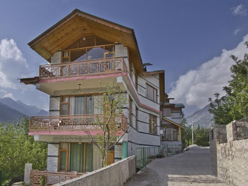 Hotel Mountain Face Manāli Esterno foto